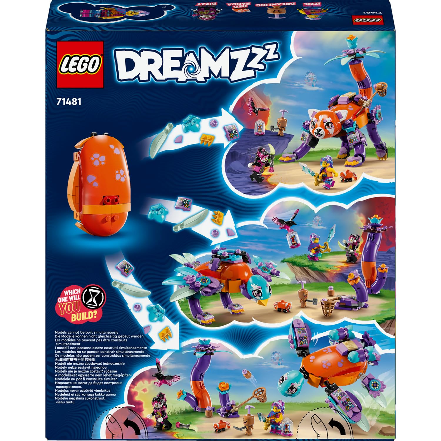 LEGO DREAMZzz Izzie'nin Düş Hayvanları 71481 – 8 Yaş ve Üzeri Kız ve Erkek Çocuklar için Minifigür ve Hayvan Figürleri İçeren Yaratıcı Oyuncak Yapım Seti, Çocuklar için Doğum Günü Hediyesi (328 Parça)