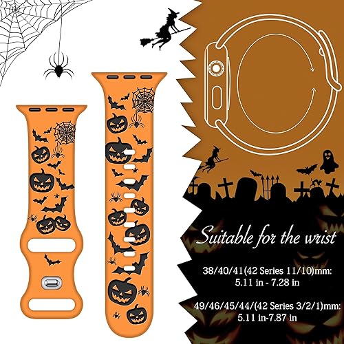 Miniatura 136 de Christmas Gift Compatible with Christmas Apple Watch Bands for Women 49mm 46mm 45mm 44mm 42mm, Soft Silicone Santa Claus for Apple Watch Ultra 3