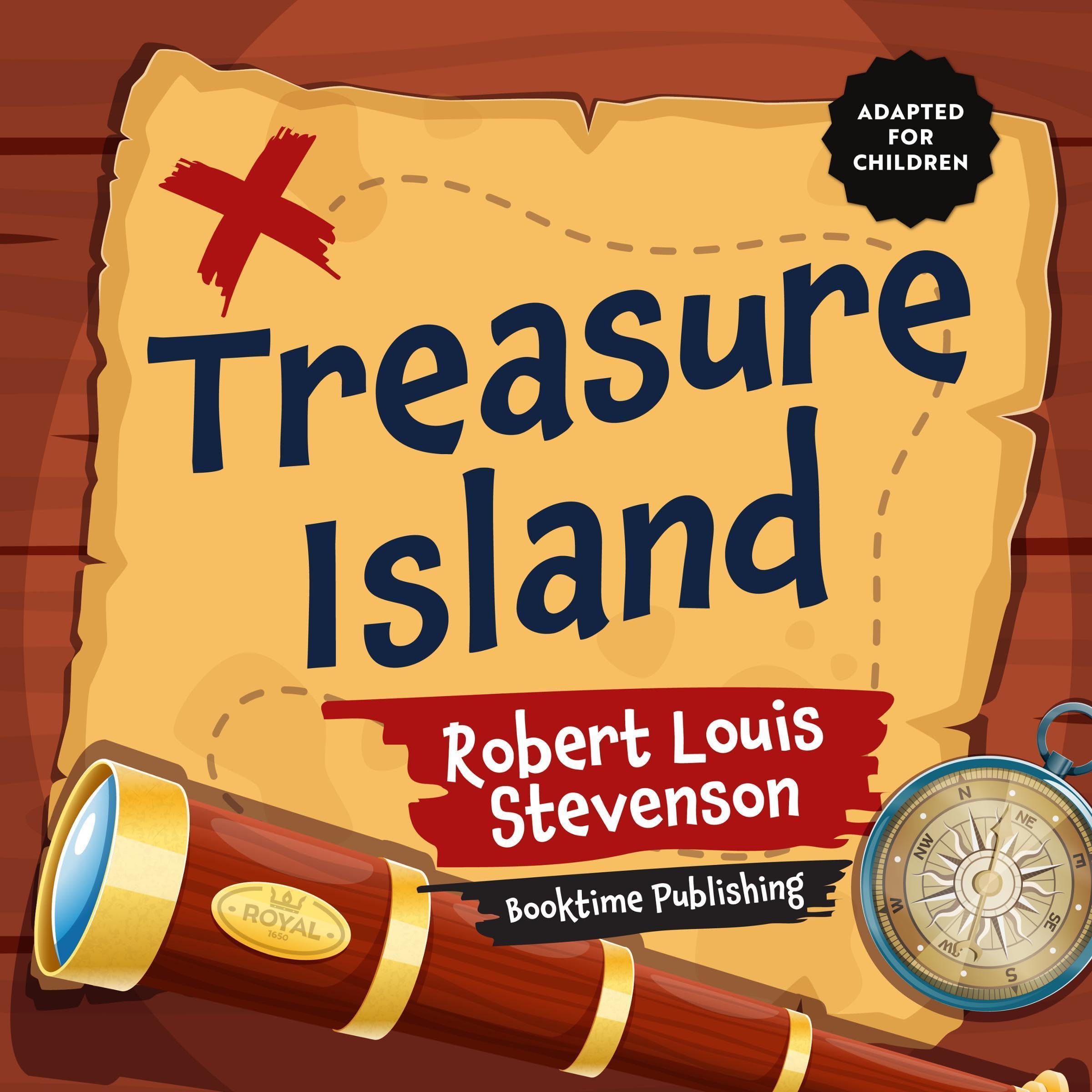 Cover art for Treasure Island (Adapted for Children)
