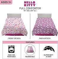 Vista 101 de Franco Ropa de cama para niños, edredón de microfibra suave, tamaño matrimonial, PJ Masks Paw Patrol Girls