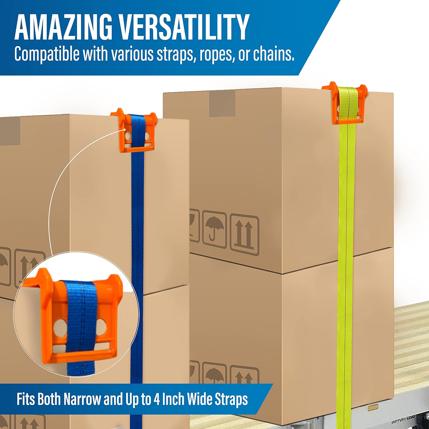 Buy Cratehill 12 Pack Tie Down Corner Protector Edge Protectors