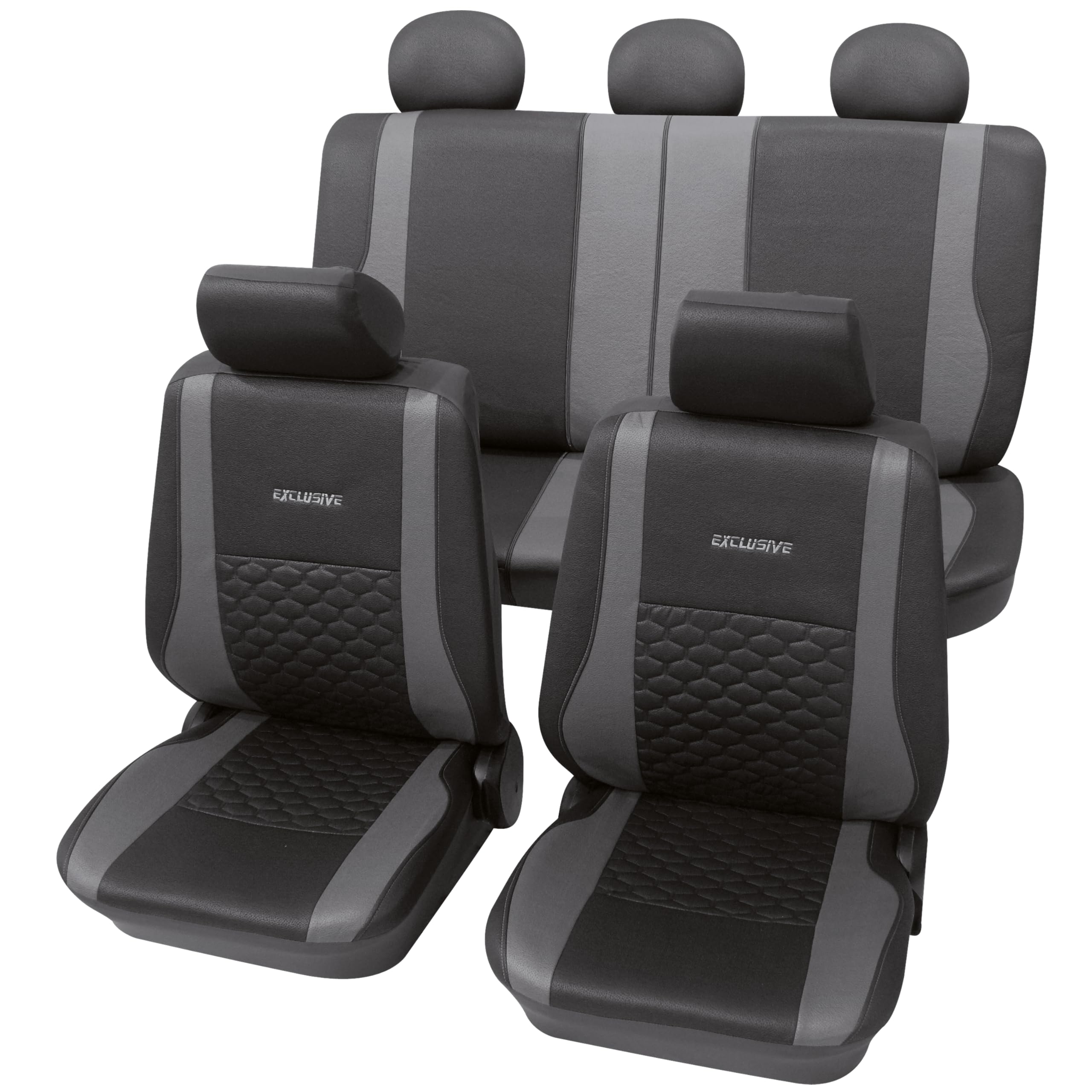 Petex 24874818 Stoelhoes Auto, Stoelbekleding Universal Gecko, 11-delig