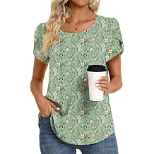Women Tops 2026 Summer Short Sleeve Chiffon T Shirts Blouse M-3XL