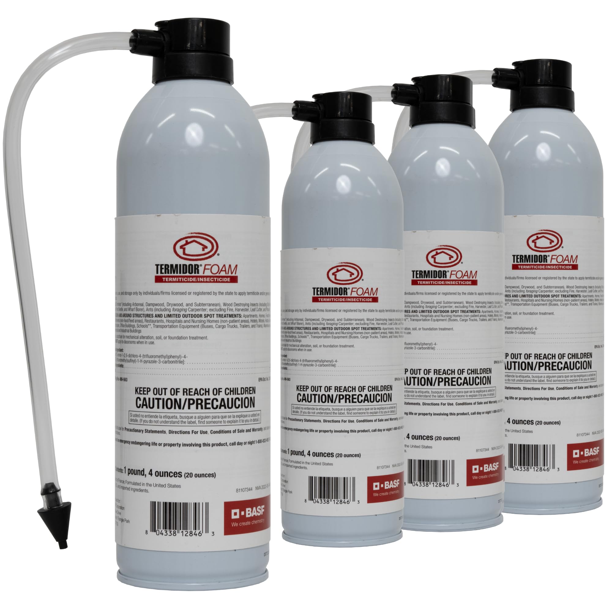 Amazon.com: BASF Termidor Foam 20 oz 4 Pack - Termiticide