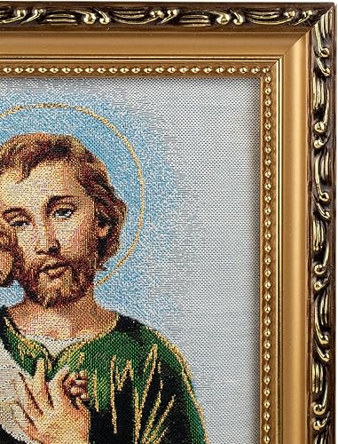 Miniatura 2 de Dvdmatinemovies - Marco de tapiz de San José - tamaños disponibles en 9 x 11 pulgadas, 22 x 29 pulgadas, 17 x 21 pulgadas, 27 x 35 pulgadas, diseño