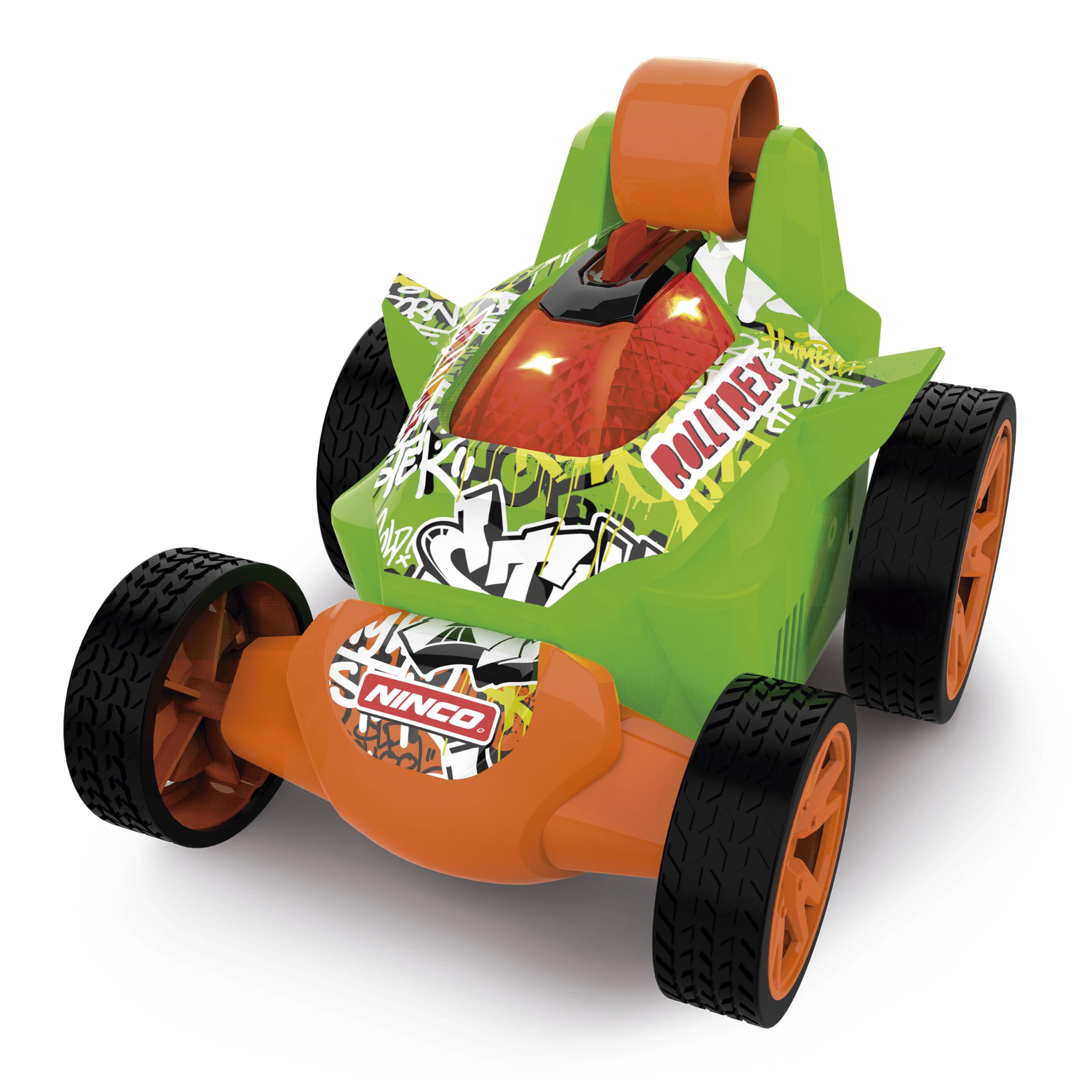 Ninco | Rolltrex Green Coche Teledirigido Acrobático | Eje