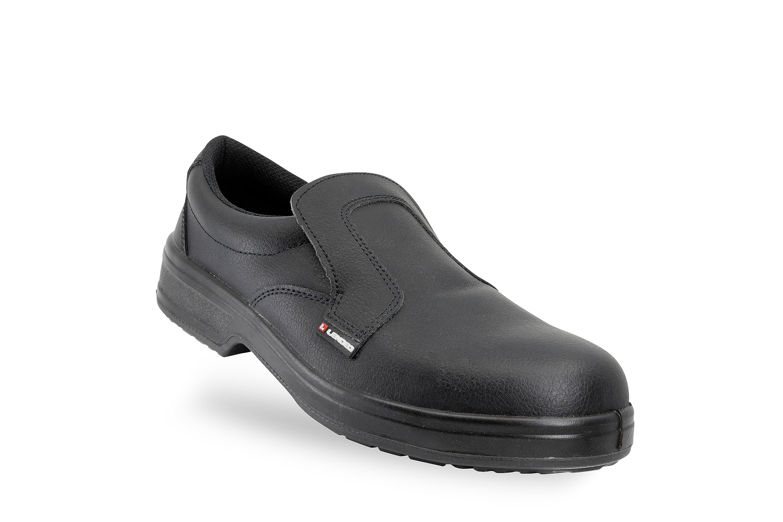 Base Black S2 Chaussures de sécurité plates Noir Chaussures de travail Chaussures de cuisine