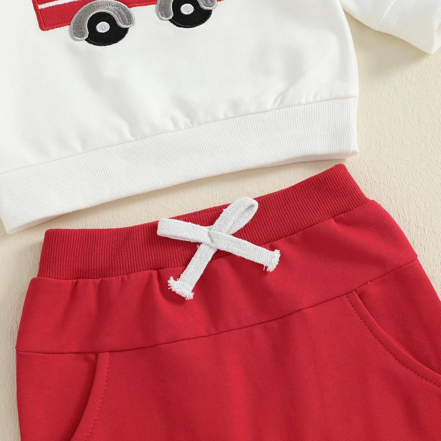 Toddler Baby Boy Fall Winter Clothes Crewneck Sweatshirt Long Sleeve Trucks Shirt and Pants Cute Boys Outfits - Image 6