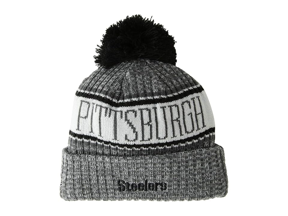 

New Era Pittsburgh Steelers Sport Knit (Dark Grey) Baseball Caps, Gray