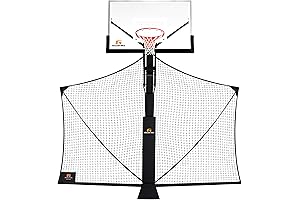 Basketball Yard Guard Easy Fold Defensive Net System: Protect Your Hoops From Stray Balls