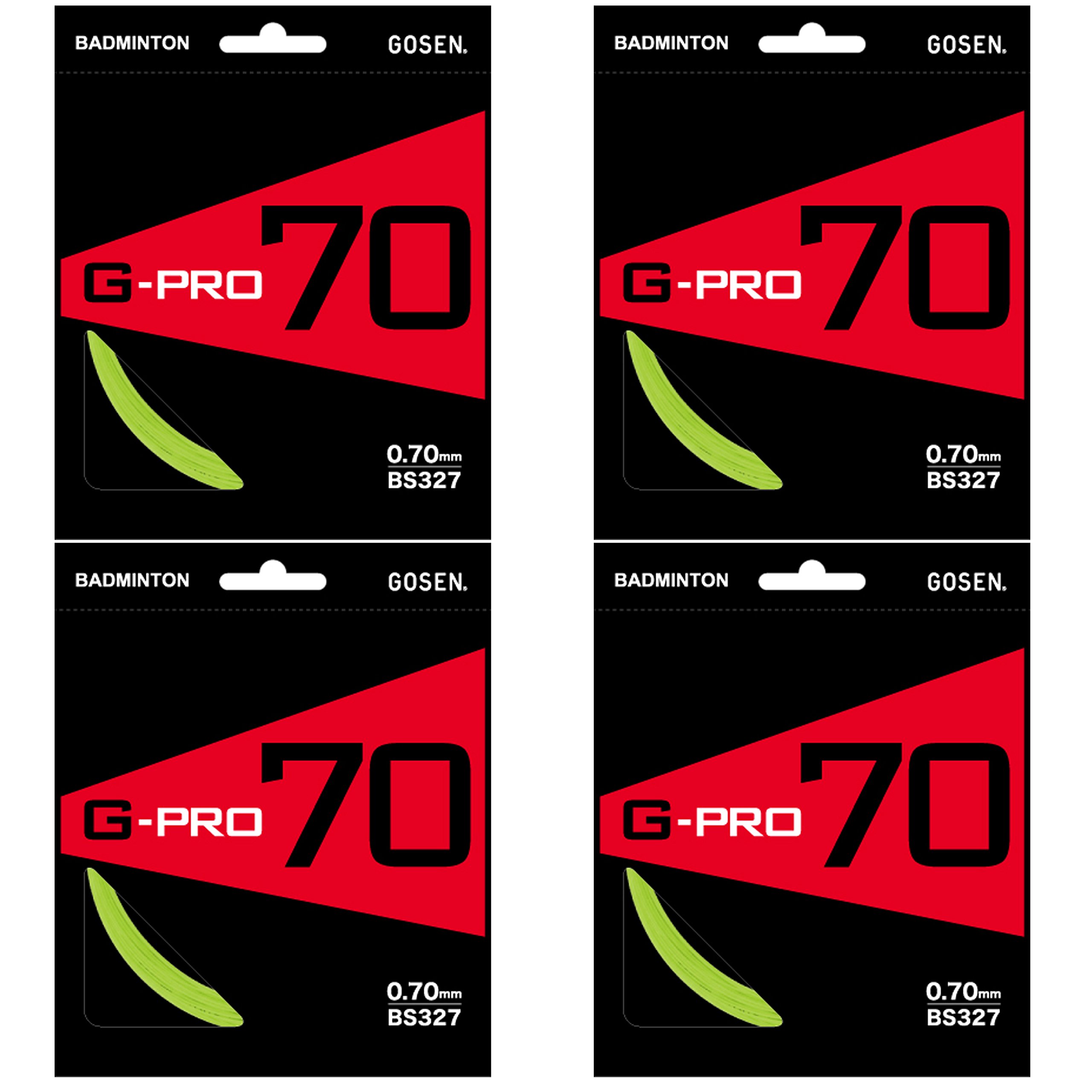 Gosen G-Pro 70 Badminton String Green 0.70mm (Set of 4) - Made in Japan (B079KGDRMM) Amazon Price History, Amazon Price Tracker