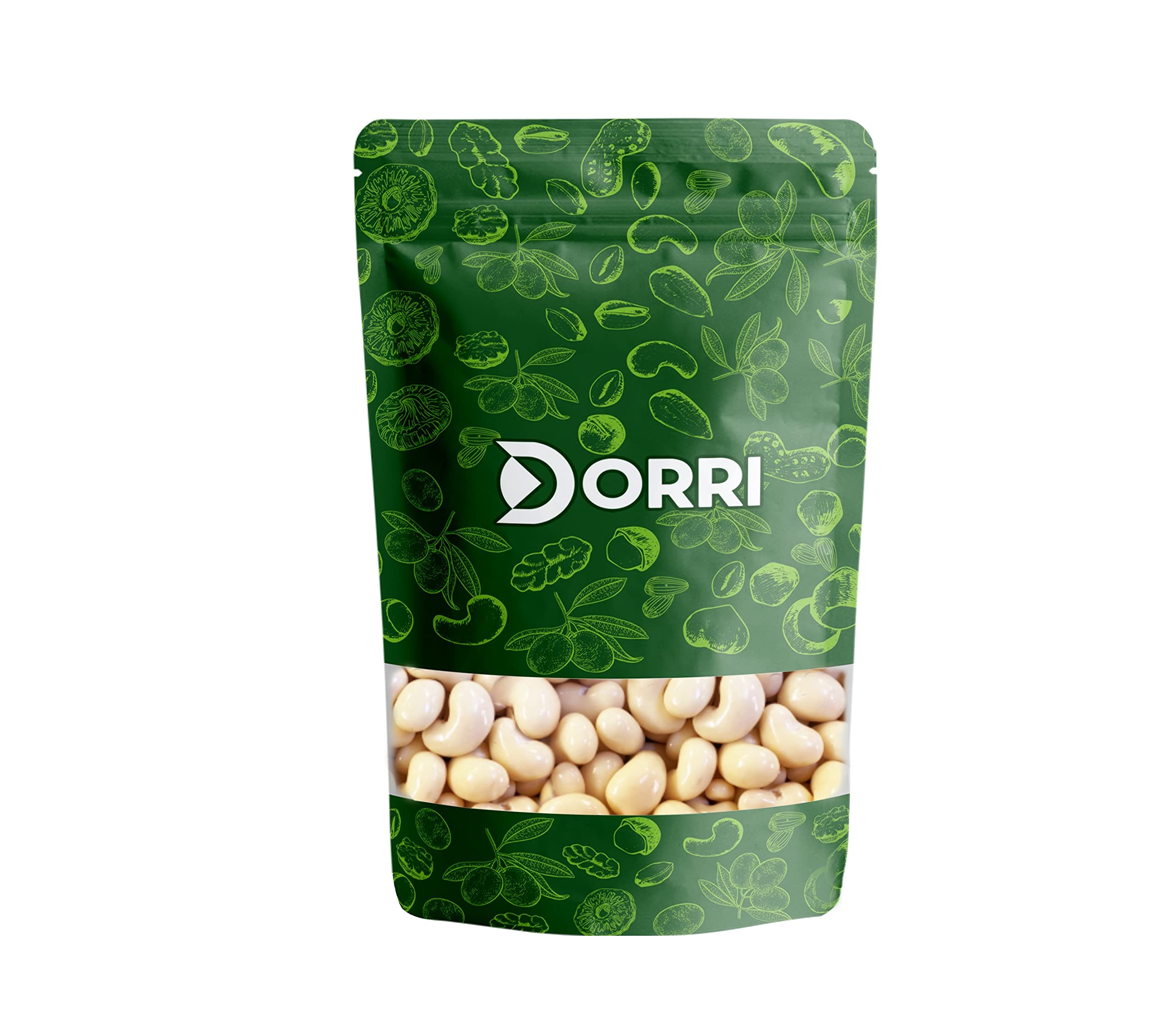 Dorri - Yogurt Covered Cashew Nuts 100g | Premium Whole Cashews Covered in yogurt, Gourmet Snack, High Protein, Party Snack, Chocolate Gifts (Available in 100g to 3kg)