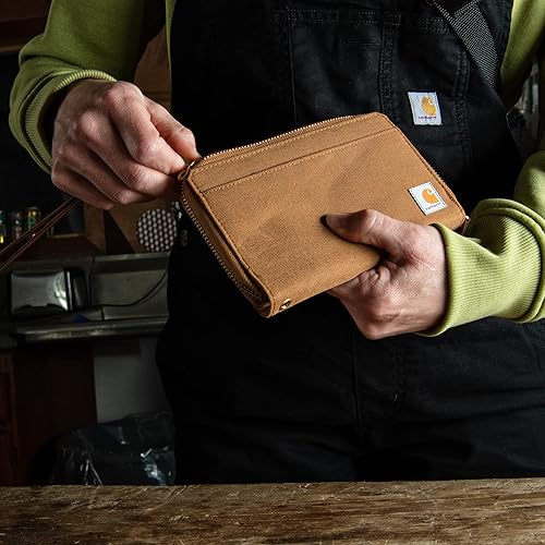 Miniatura 7 de Carhartt Carteras de embrague planas de lona casuales para mujer