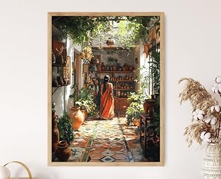 momima Bengali Gift Shop Art Print Terracotta Decor Poster Jute Bag Illustration