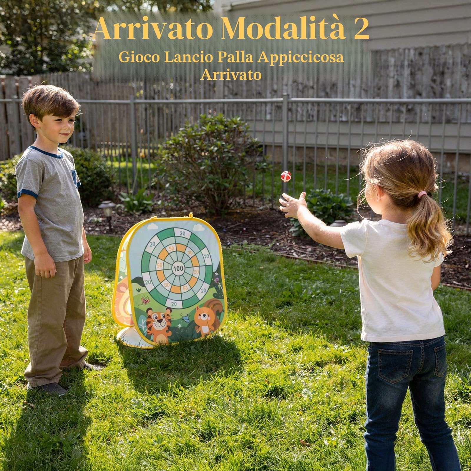 Giochi da Esterno per Bambini 3-6 Anni Gioco di Lancio di Sacchi di Fagioli Feste di Compleanno Bambini e Festa all Aperto Set di Attrezzature da Gioco Carnival Combo Sport e Giochi
