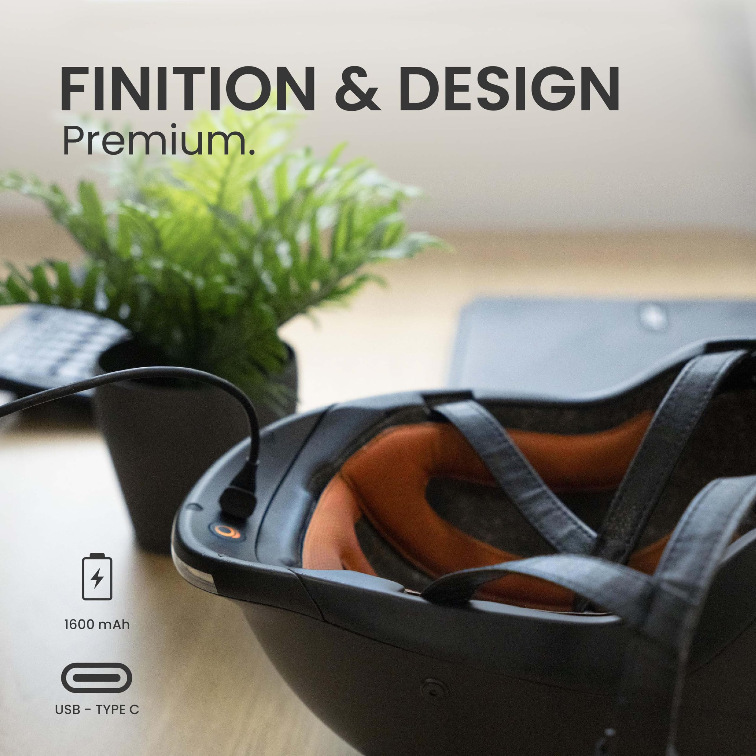 Casque Life pour vélo, Trottinette, avec éclairage Puissant Avant/arrière - Fonction Clignotants - Taille Unique