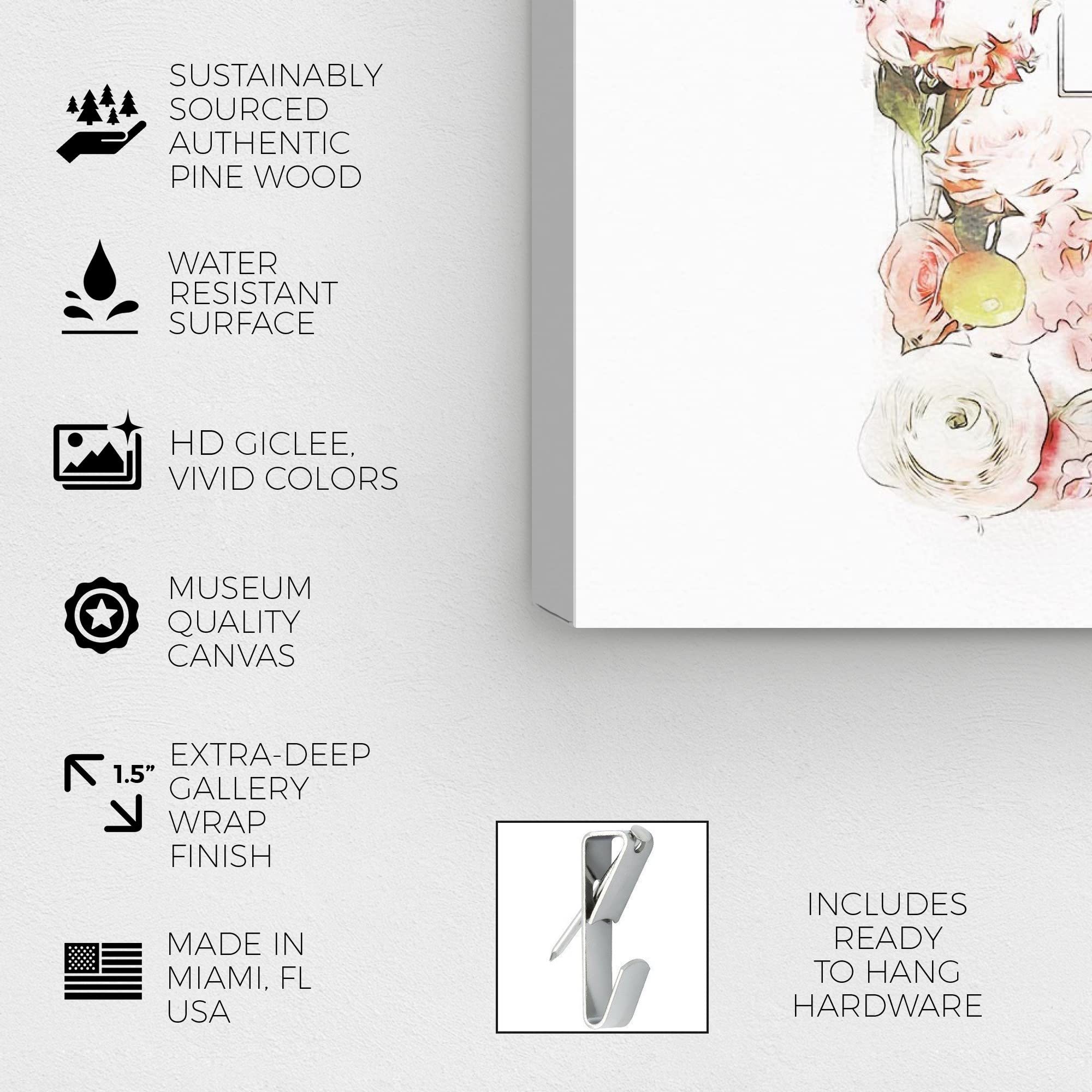 Amazon.com: Oliver Gal Artist Co. Fashion and Glam, Canvas Wall
