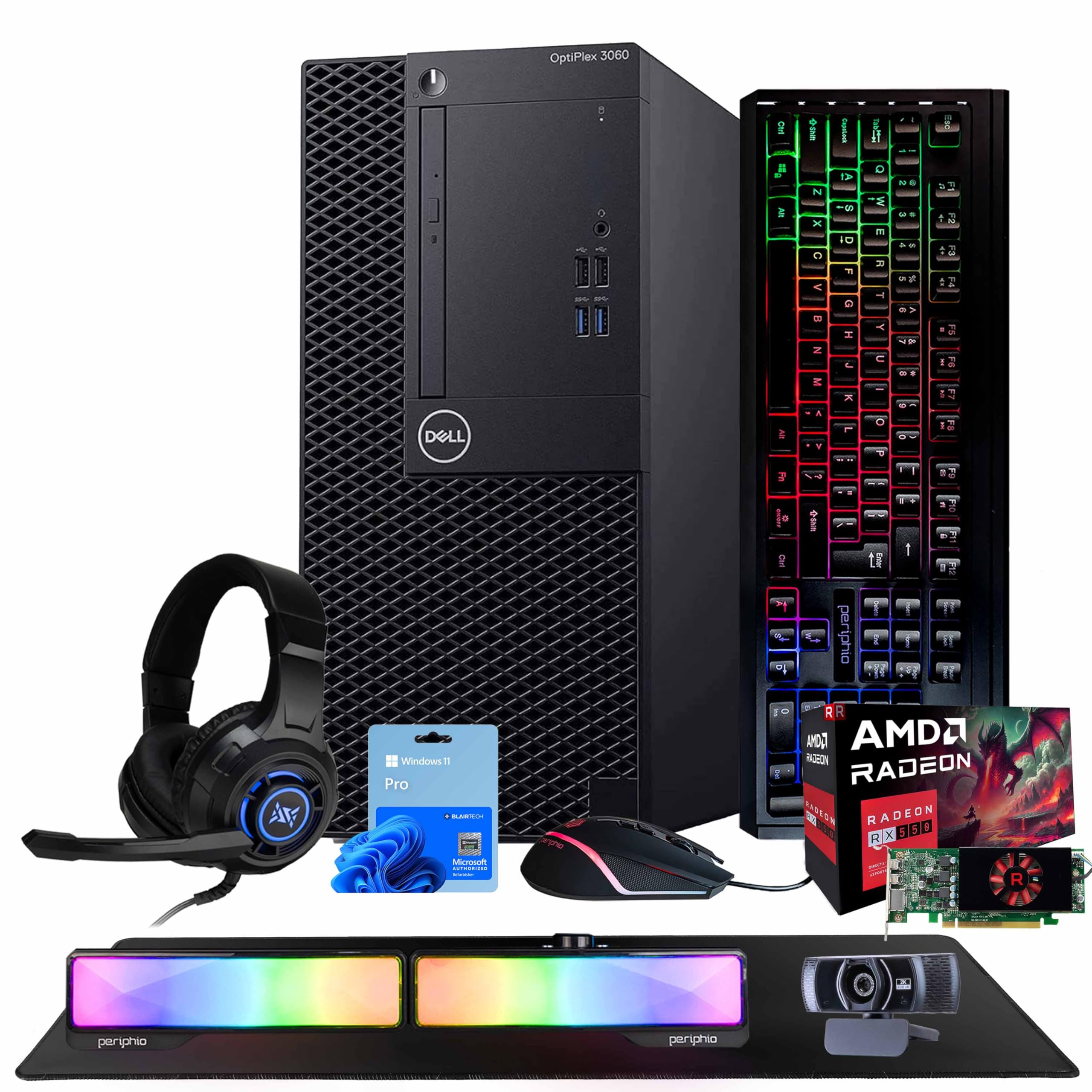 Amazon.com: Dell OptiPlex 3060 Torre PC | Intel Core i5-8500 | 32