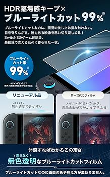Nintendo Switch 本体 ブルーライトカットフィルム&収納ポーチ付き FIRME Nintendo Switch2 ケース コントローラー ジョイコン