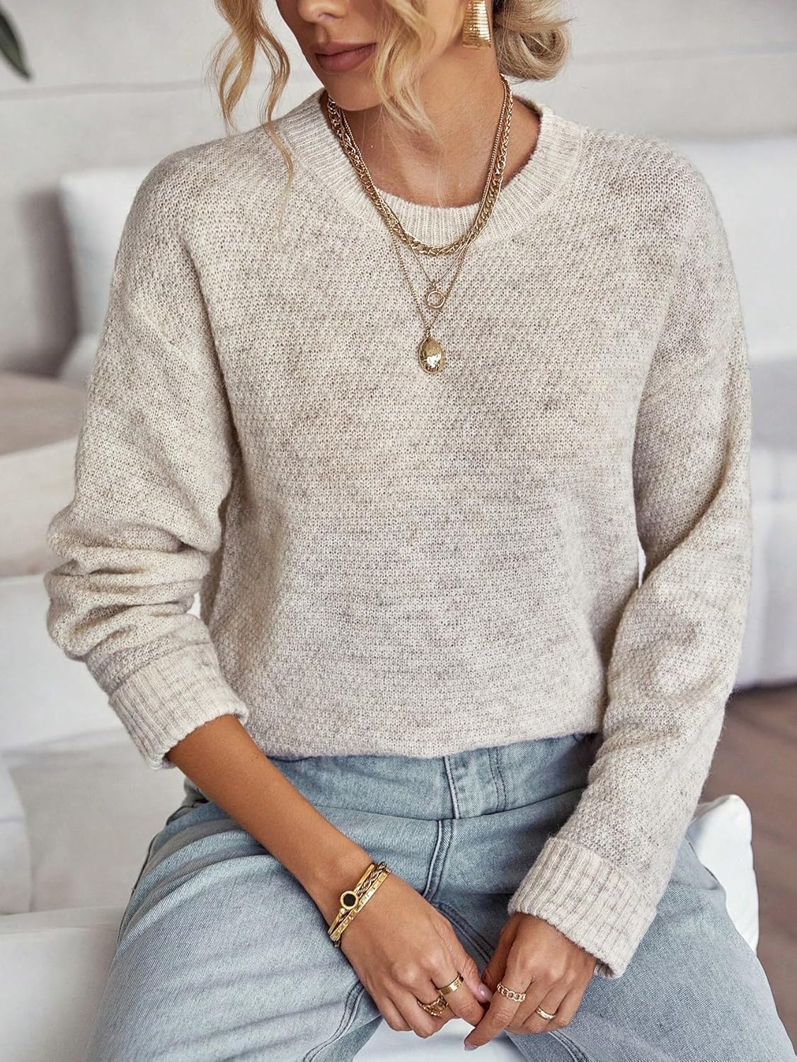 Women's sweaters Women's sweaters, Cozy knitwear, Knit pullover, Cardigan for women, Winter fashion sweater