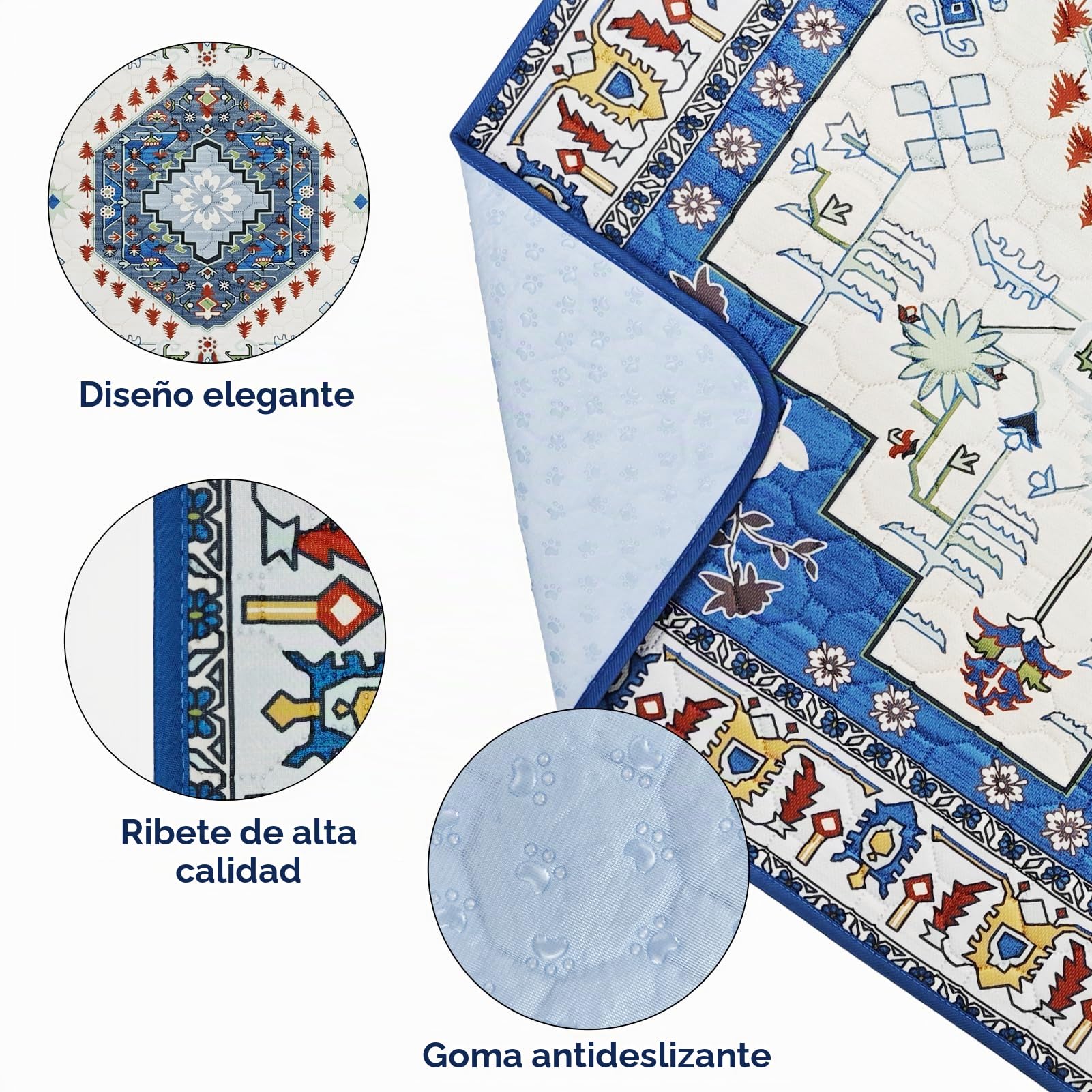 2 Almohadillas absorbentes Lavables para Perros, con feromonas, 122 x 92 cm | Almohadilla reutilizable mejorada para cachorros, almohadillas de entrenamiento para mascotas superabsorbentes e impermeables