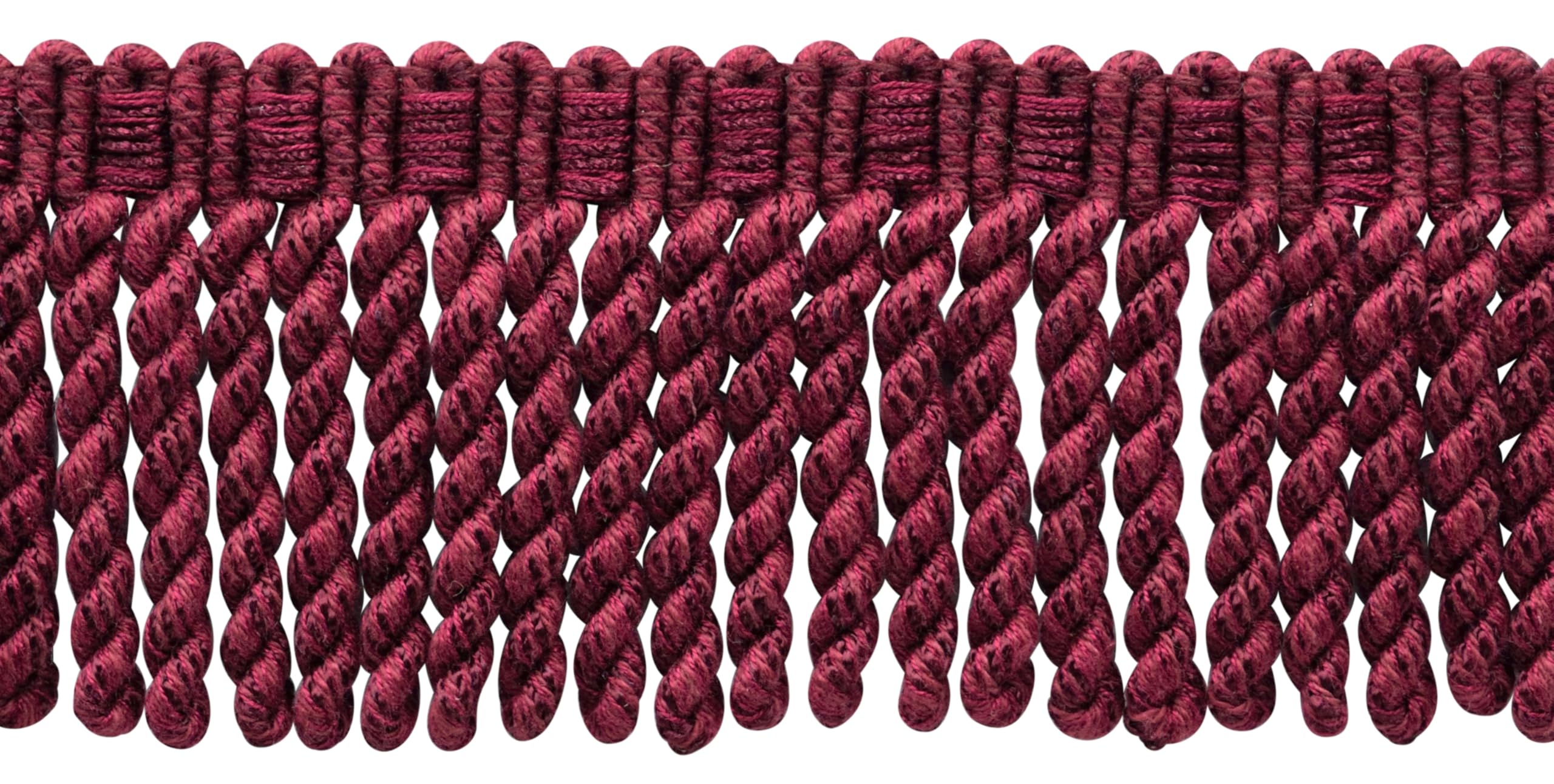 Passementerie bordeaux haut de gamme BFSCR3 E10 pour rideaux luxe
