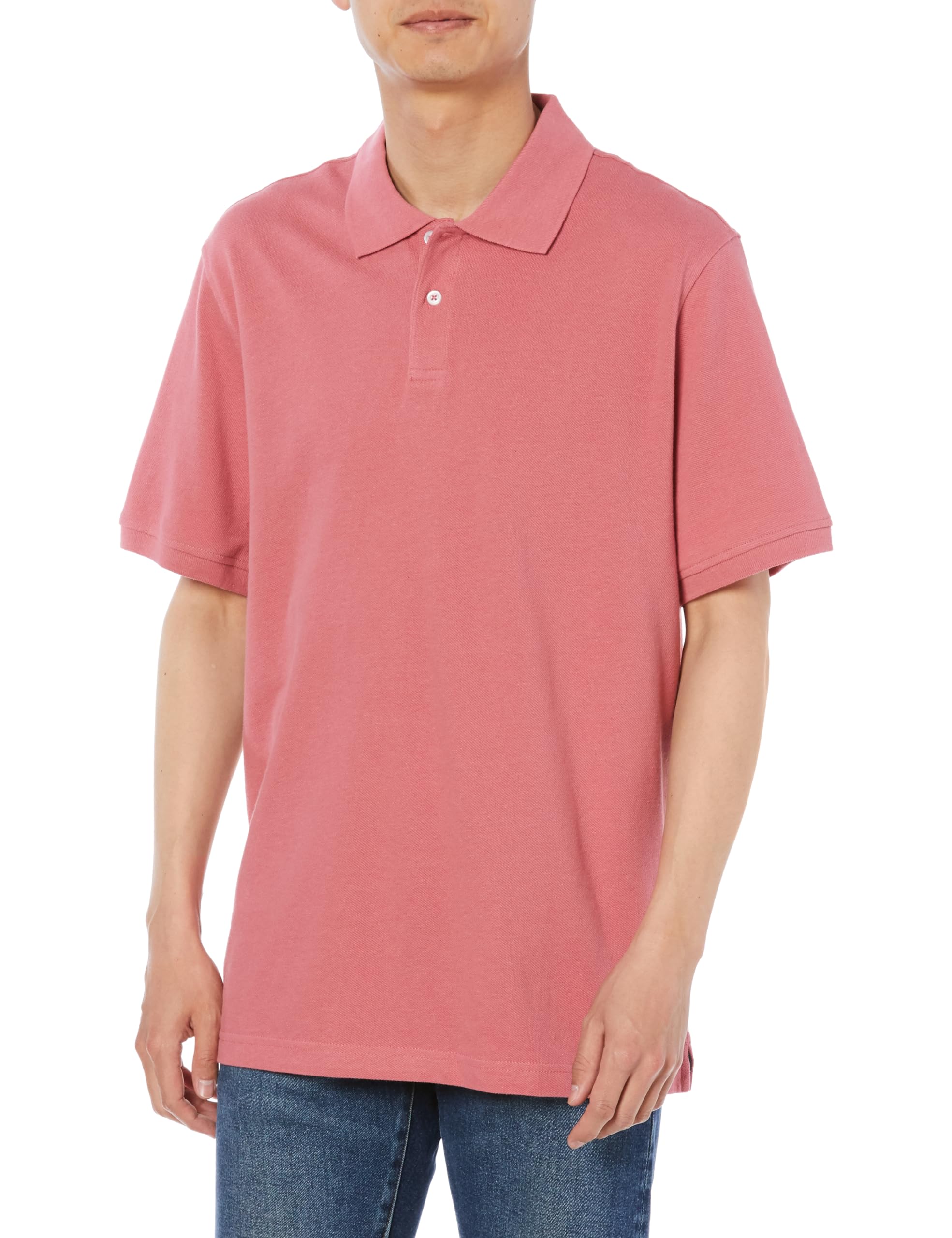 Amazon.co.jp: [Amazon Essentials] ポロシャツ コットンピケ