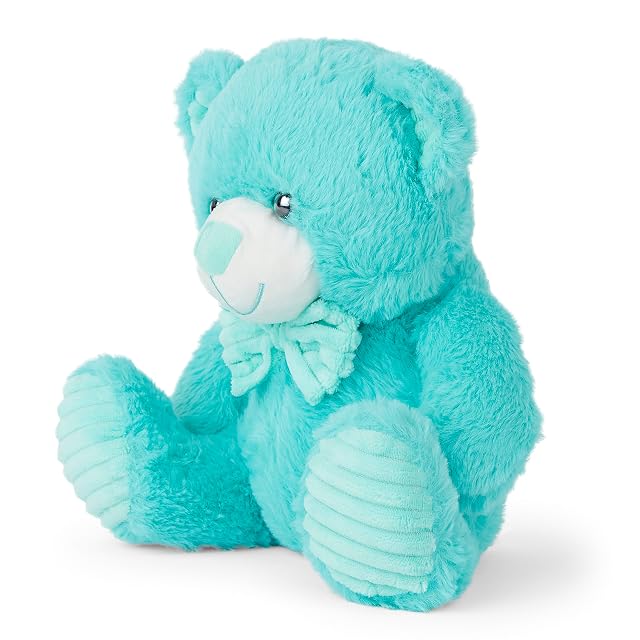 Foto 4 de 7 de Mousehouse Gifts Lindo lago azul peluche oso peludo animal de juguete (Dims: 25 cm x 17 cm x 27 cm)