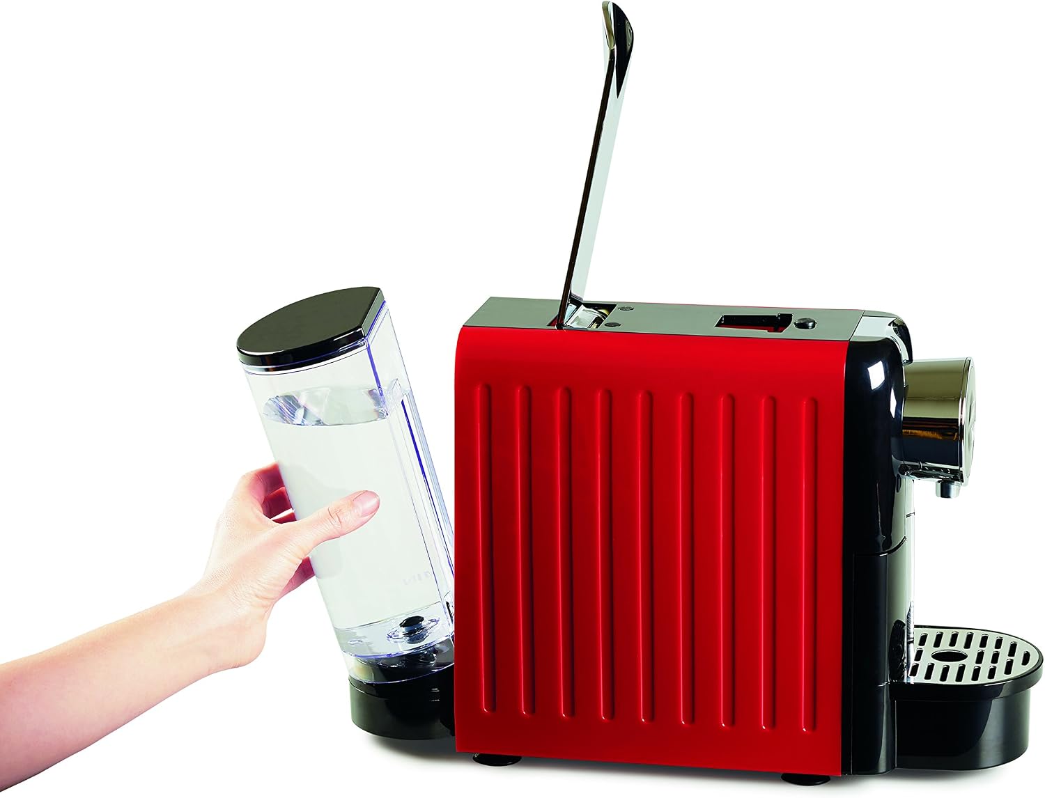 Hamilton Beach COM010 Cafetera para Espresso, 100 Cápsulas, color Rojo :  Amazon.com.mx: Hogar y Cocina