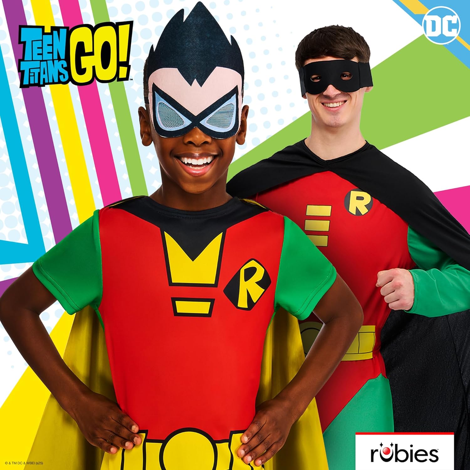 Rubie's Costume Classic Batman Deluxe Robin Costume - Image 6