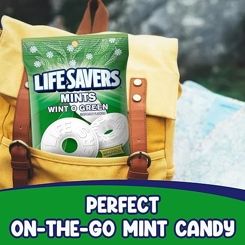 Miniatura 6 de Caramelo de menta, caramelo de 2 libras, envuelto individualmente, menta dura derretida, bolsa a granel para cada ocasión, vacaciones