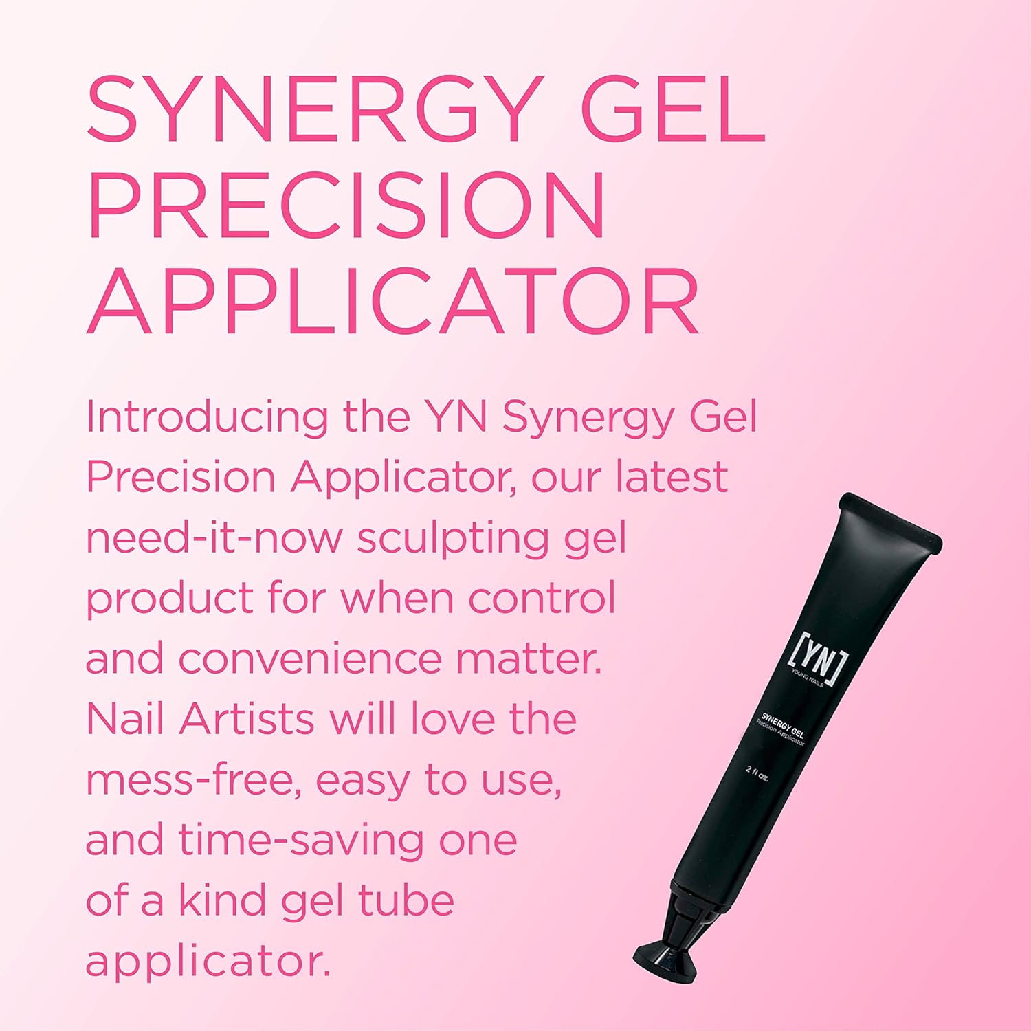Young Nails Precision Applicator, Concealer Pink