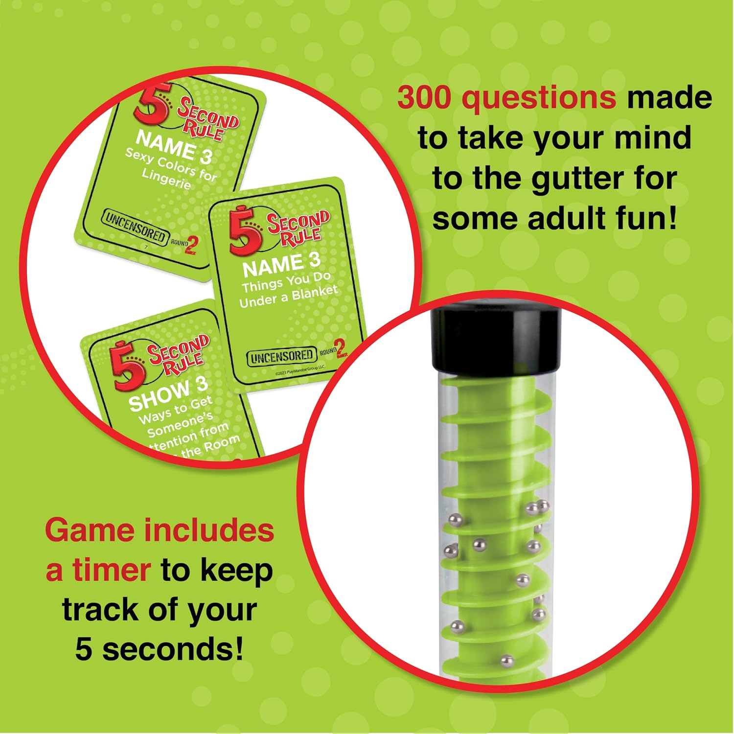 5 Second Rule Uncensored Card Games for Adults - Adult Card Games for Game Night, Travel, Funny Adult Card Game & Icebreaker, Game Nights, Think Fast and Shout Out Answers, Ages 17+ 5 81SnBe0aVaL. AC SL1500