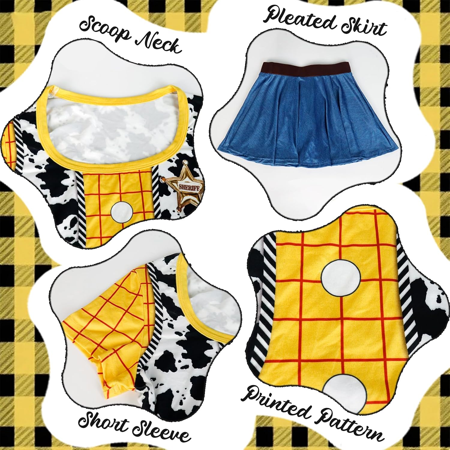 2 Piece Sets 3D Print Cheerleader for Costume Women Mini Pleated Skirt and Top Crop Dress Uniforms Outfits