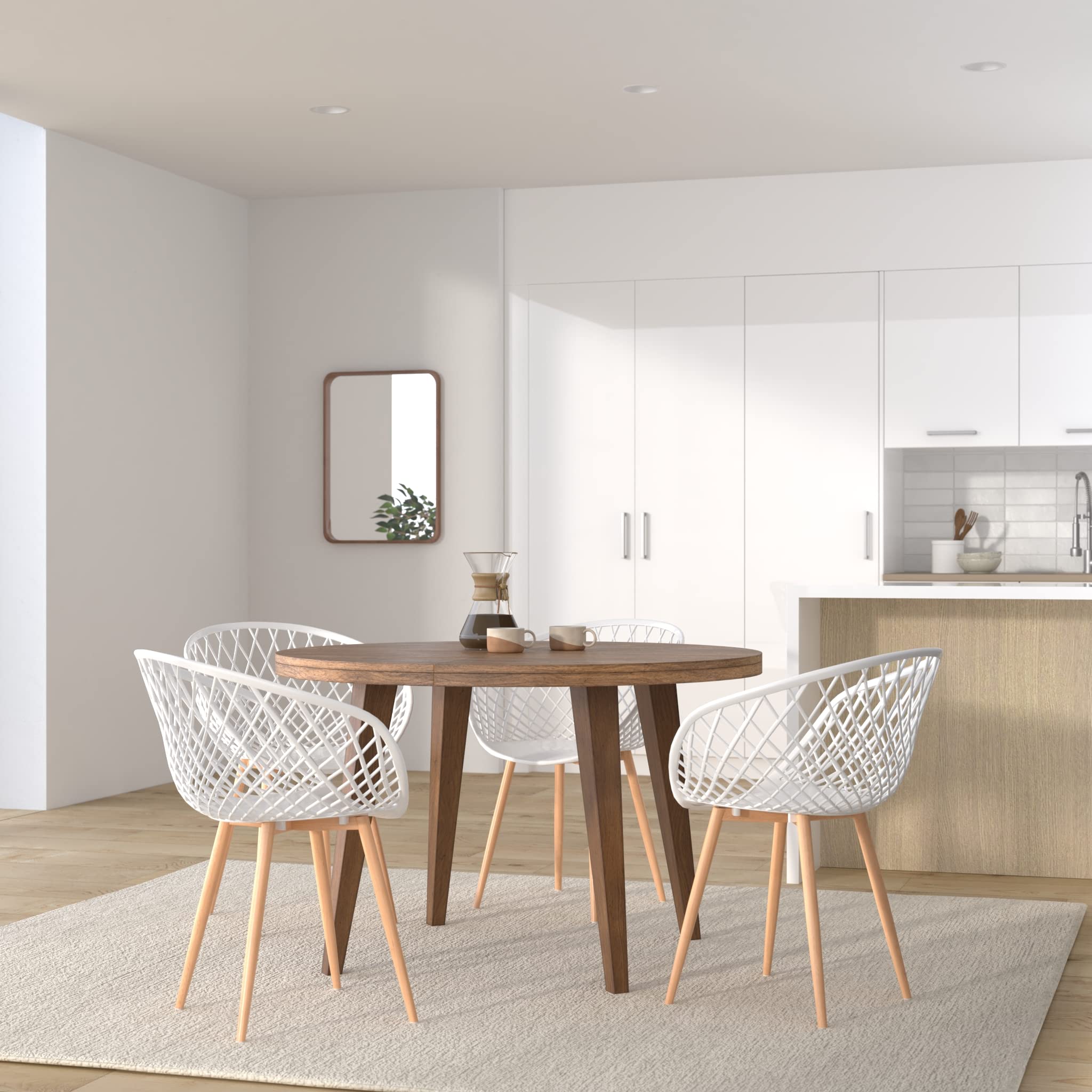 Regalos Miguel - Packs Sillas Comedor - Pack 2 Sillas Vera - Blanco