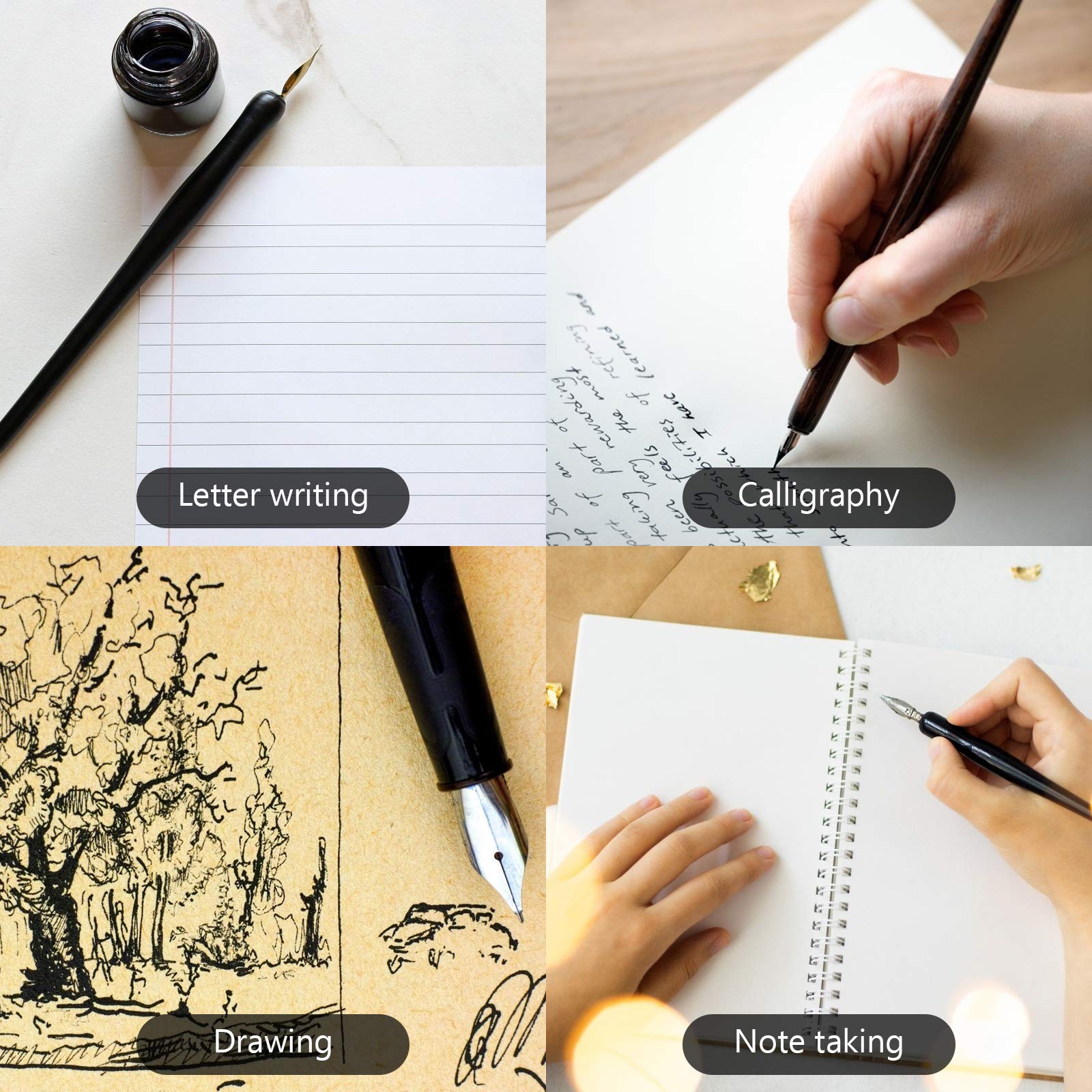 Buy BELIOF Nib Drawing Tools Comic Dip Pen Set Manga Pen Cartoon Comic