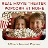 Original Whirley Pop Popcorn Maker - Wabash Valley Farms Gourmet Popcorn Popper, Aluminum Popcorn Pot With Nylon Gears, 3-Minute Stove Top Nostalgia Popcorn Maker (Silver)