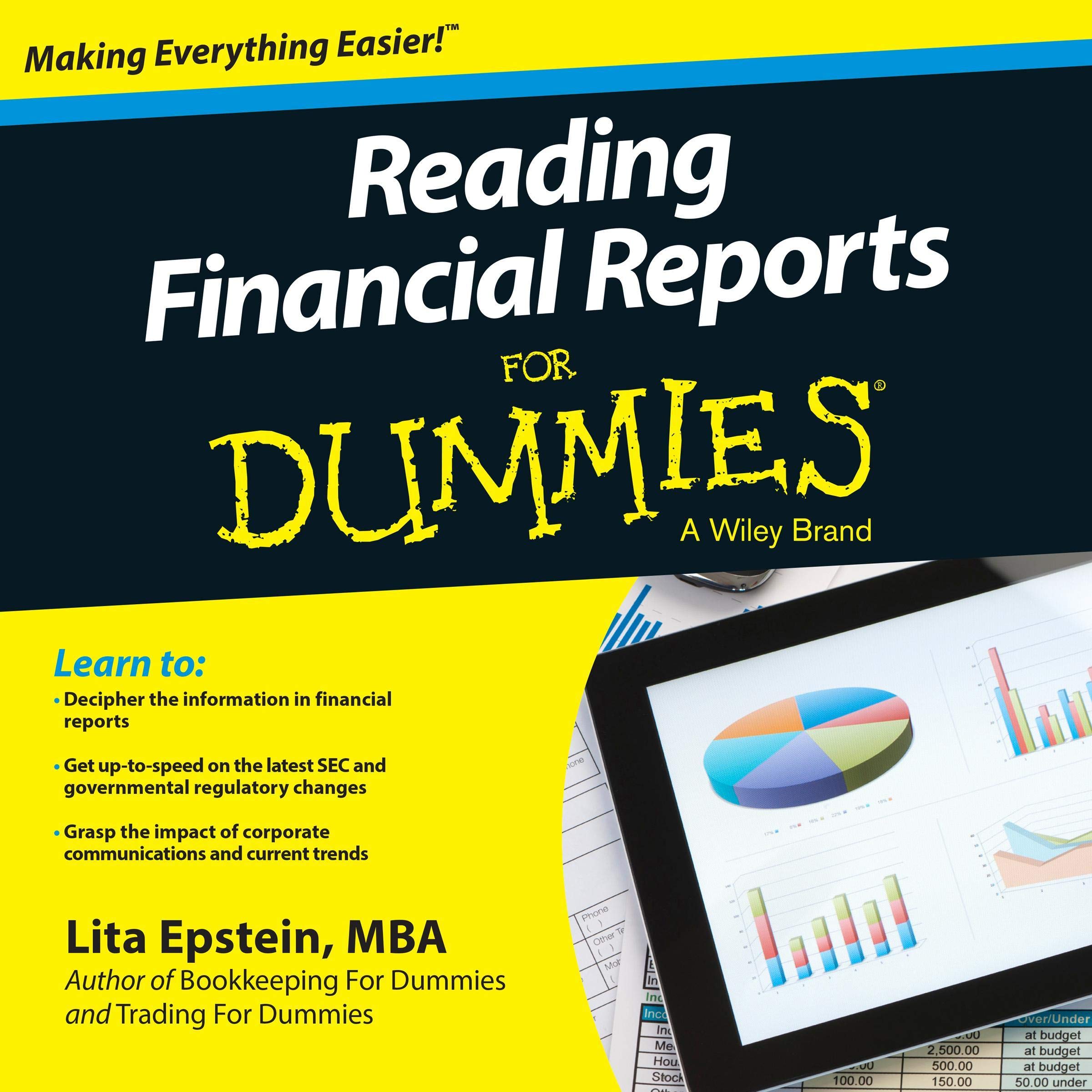 Cover art for Reading Financial Reports for Dummies, 3rd Edition