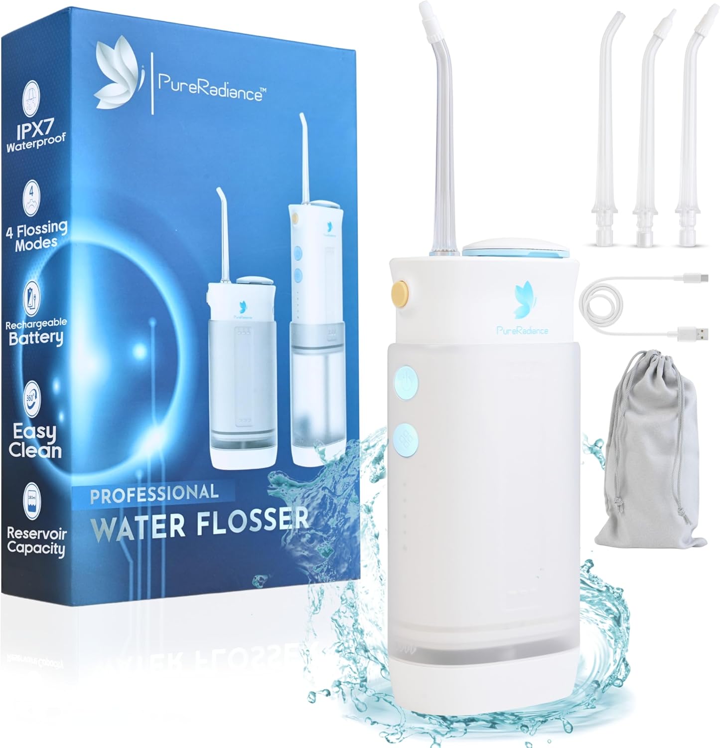 Hilo de agua portátil – Irrigador oral Chile Ubuy