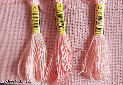 Miniatura 31 de 19" x 28" 14CT Tela de punto de cruz de algodón Aida (lino)