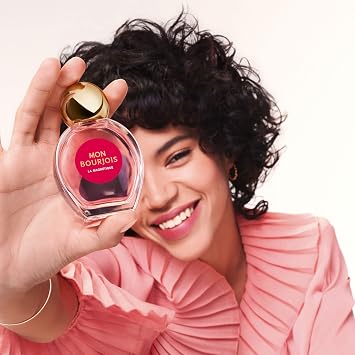 Bourjois La Fantastique Eau de Parfum 1.6 fl oz (Pack of 1), Notes of Vanilla, Amber Wood, and Floral, Women's Fragrance, Long Lasting, Everyday Perfume, Travel Size