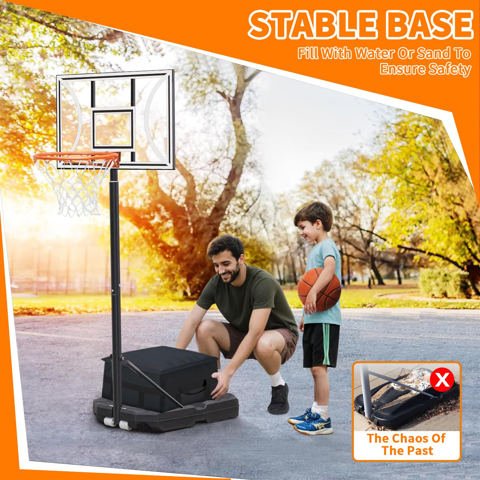 Amazing Sand For Basketball Hoop Gallery