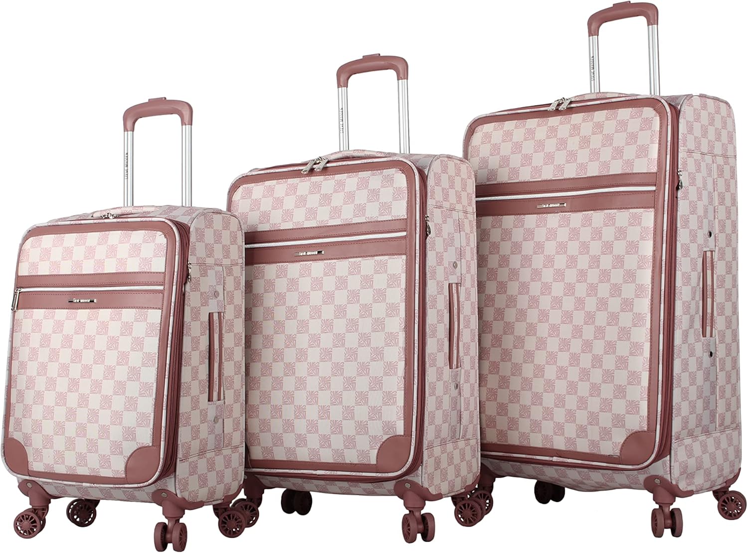 Steve Madden Designer Luggage Collection 3 Piece