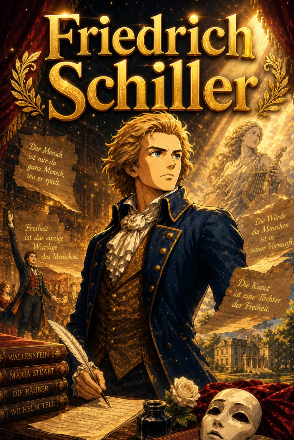 Friedrich Schiller: Literature Drama Writing Ideas Freedom Creativity Story Biography (Icons of History Manga)
