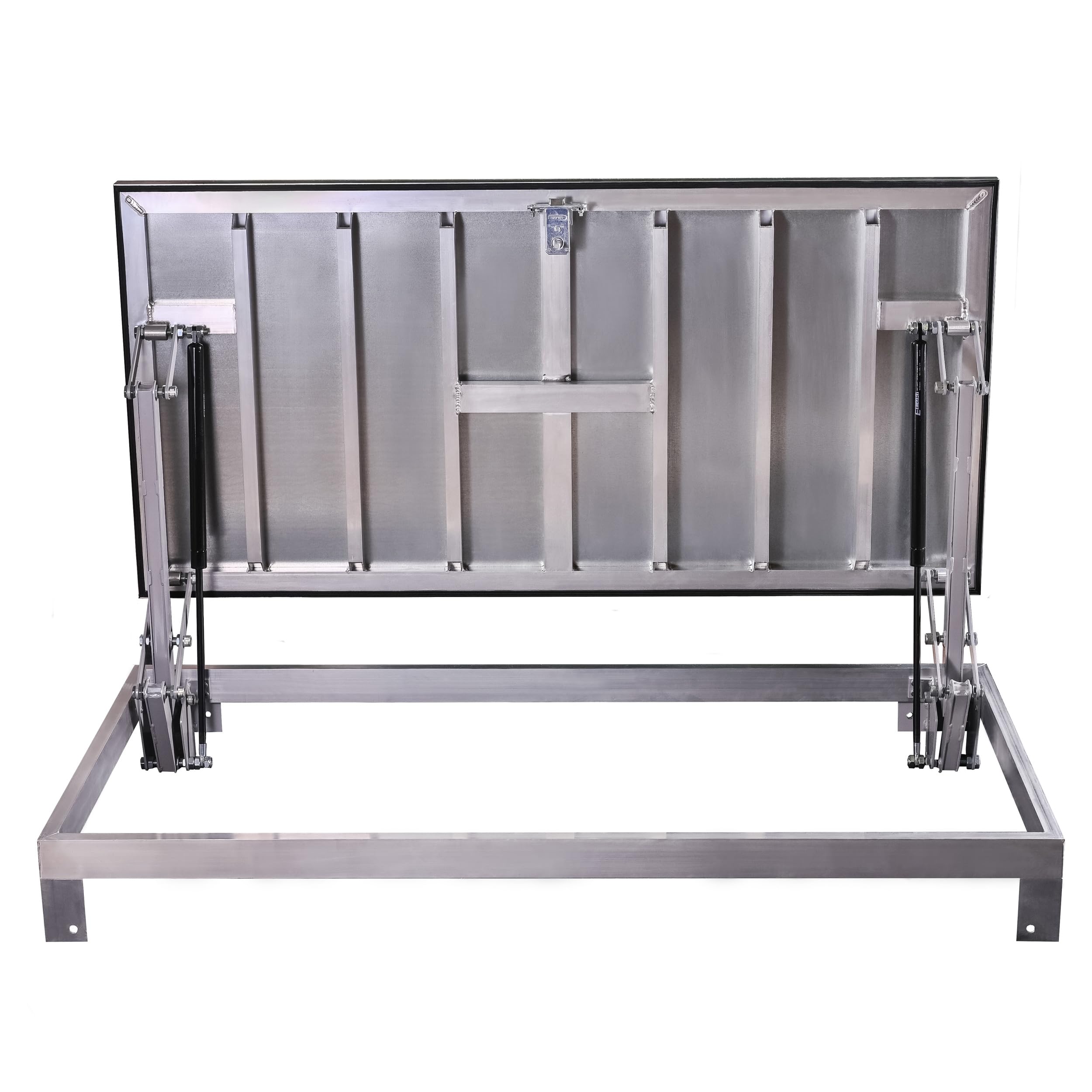 Trampilla de suelo exterior 70 x 120(R) cm, Tapa de Registro Panel de acceso Puerta de Inspección Tapa de Escotilla