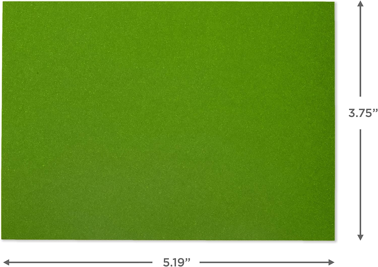 Hallmark Blank Cards and Envelopes Assortment, Solid Colors (200 Note Cards in Blue, Green, Yellow, Red, Pink)