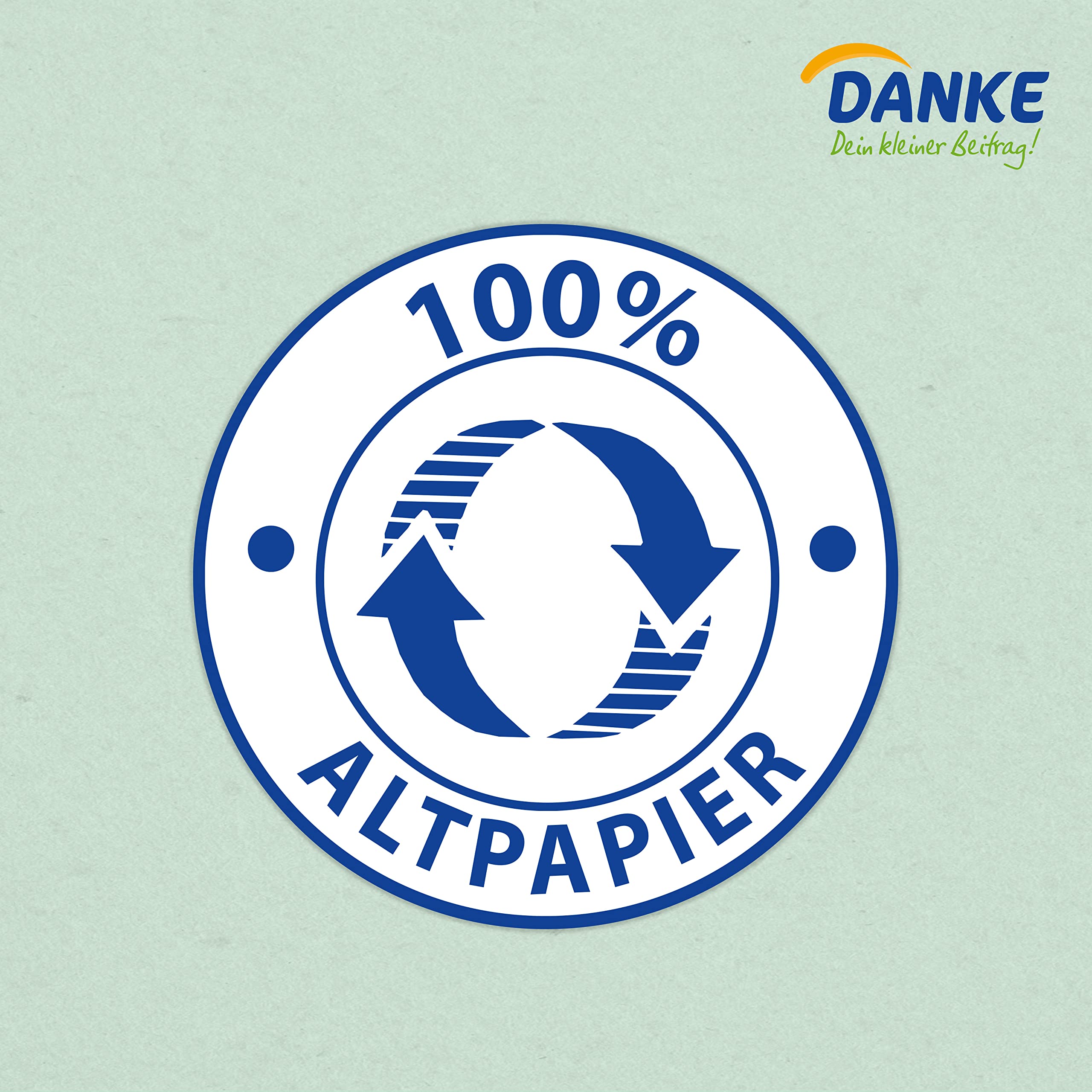 DANKE Papier toaletowy, 7 x 8 rolek, 3 warstwy