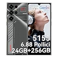 OUKITEL C61 GT Smartphone Android 2026, 24GB RAM+256GB ROM Telefono