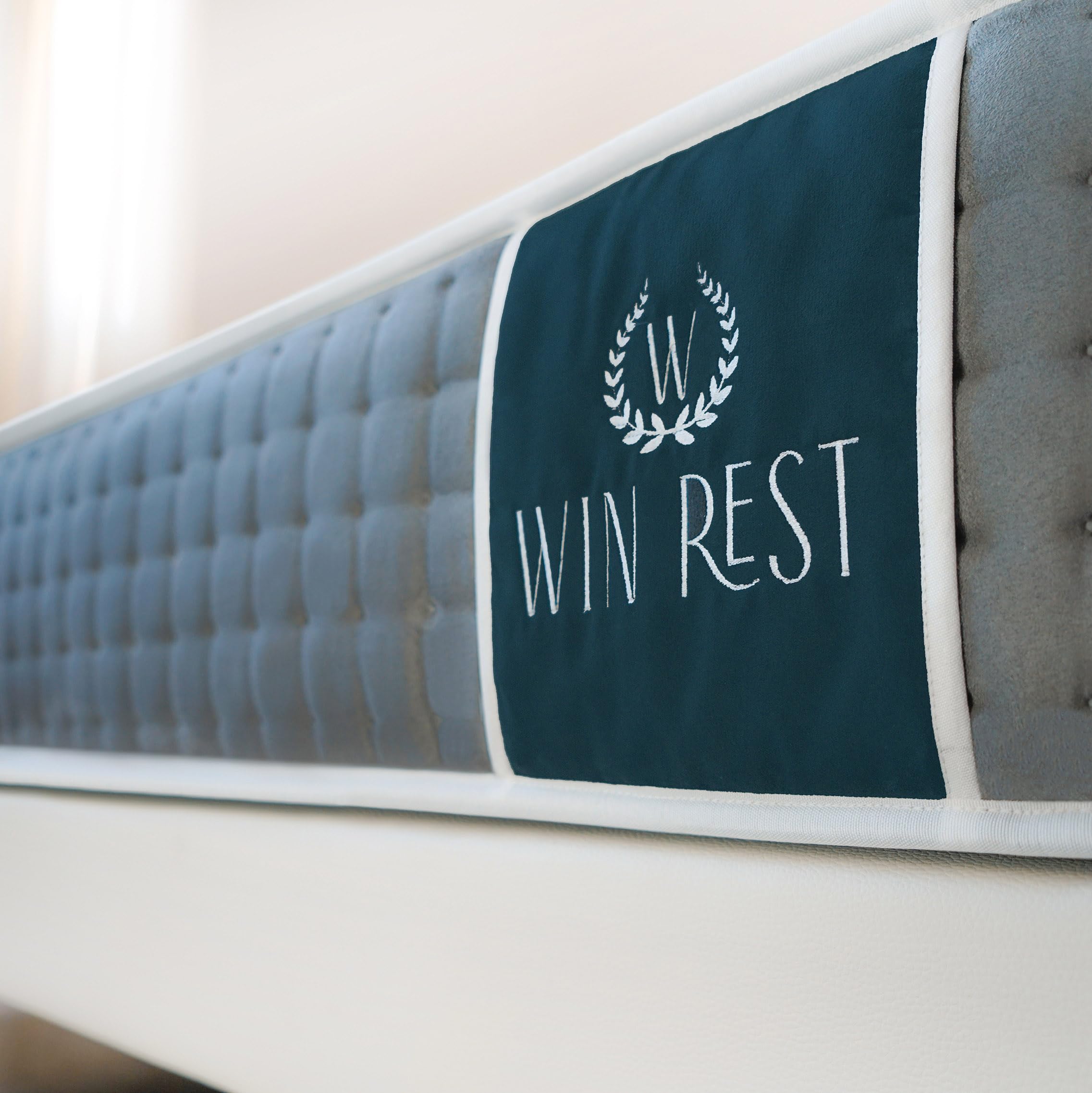 WIN REST - Pack Spazio : Canapé Spazio Cambria y Colchón Coliseum | 135x190cm | Bloque de Espuma y Visco Gel | Diseño Moderno y Funcional con Espacio de Almacenamiento Óptimo