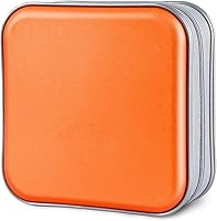 Vista 13 de Funda para CD, capacidad para 40 unidades, para CD/DVD, cartera, de plástico duro, DVD, para coche, hogar, oficina, viajes (negro)